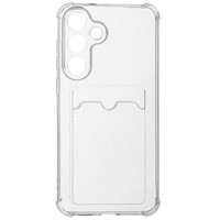 Накладка  Aceline Pocket для Samsung Galaxy S25 FE прозрачный