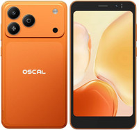 5" Смартфон OSCAL Flat 3C Mini 32 ГБ оранжевый