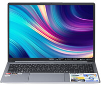 16" Ноутбук Tecno Megabook K16S серый