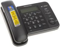 Телефон проводной Panasonic KX-TS2356RUB