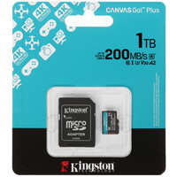 Карта памяти Kingston Canvas Go! Plus microSDXC 1000 ГБ [SDCG4/1TB]