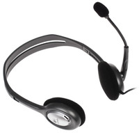 Проводные наушники Logitech H111  серый 2016