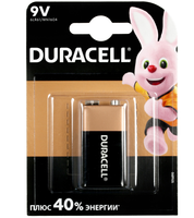 Батарейка Duracell Basic крона (6LR61/6F22/CR-9V)