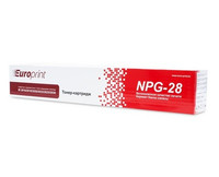 Картридж лазерный Europrint NPG-28/C-EXV-14 черный, с чипом