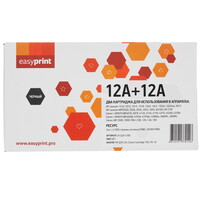 Картридж лазерный EasyPrint LH-Q2612AD черный