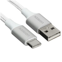 Кабель Ugreen USB Type-C - USB Type-A серебристый 3 м