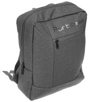 15,6 Рюкзак PortCase KBP-132GR, нейлон/полиэстер, серый