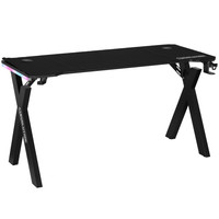 Стол компьютерный EVOLUTION X-Hover RGB черный