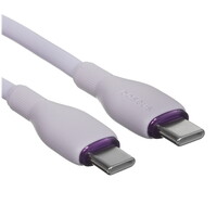 Кабель Baseus USB Type-C - USB Type-C фиолетовый 1 м
