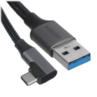 Кабель Ugreen USB Type-C - USB Type-A черный 1 м