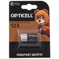 Батарейка Opticell Specialty CR123 (CR123A/DL123A/R123)