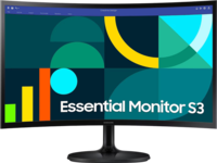 24" Монитор Samsung Essential S3 S36GD S24D360GAI черный