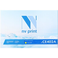 Картридж лазерный NV Print CE402A желтый, с чипом