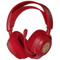 Беспроводные/проводные наушники SteelSeries Arctis Nova 7  красный 2024