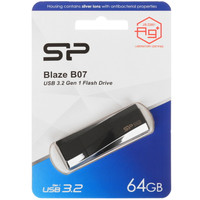 Память USB Flash 64 ГБ Silicon Power Blaze B07 [SP064GBUF3B07V1K]