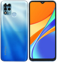 6.82" Смартфон Infinix HOT 11 128 ГБ голубой