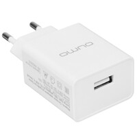 Сетевое зарядное устройство QUMO Energy Light 0115 белый