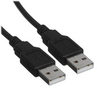 Кабель DEXP USB Type-A - USB Type-A черный 3 м