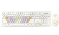 Клавиатура+мышь беспроводная   Smartbuy SBC-218346AG-W белый