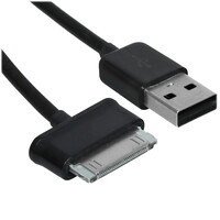 Кабель Aceline 30-pin Samsung - USB Type-A черный 1 м