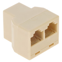 Проходной соединительный адаптер RJ45  Cablexpert US-09A