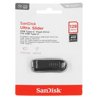 Память OTG USB Flash 128 ГБ SanDisk Ultra Slider [SDCZ480-128G-G46]