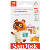 Карта памяти SanDisk for Nintendo Switch microSDXC 512 ГБ [SDSQXAO-512G-GN3ZN]
