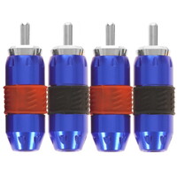 Коннектор RCA Kicx RCA-4BL