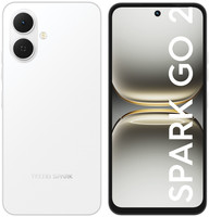 6.67" Смартфон Tecno SPARK GO 2 128 ГБ белый