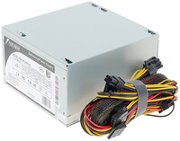 Блок питания POWERMAN 400W [PM-400 80plus] серый
