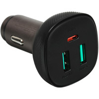 Автомобильное ЗУ KEYRON K722ACQCPDMB черный