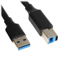 Кабель Ugreen USB Type-A - USB Type-B черный 2 м