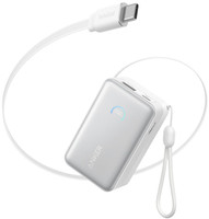 Портативный аккумулятор Anker Nano A1638 белый