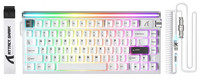 Клавиатура  проводная Attack Shark R85 HE Starlight White