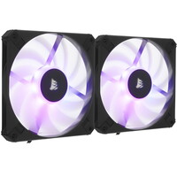 Вентилятор Corsair iCUE AF120 RGB SLIM Double Pack [CO-9050163-WW] черный