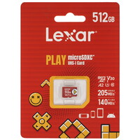 Карта памяти Lexar PLAY microSDXC 512 ГБ [LMSPLAY001T-BNSNC]