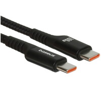 Кабель Baseus USB Type-C - USB Type-C черный 1 м