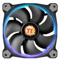 Вентилятор Thermaltake Riing 12 LED RGB Fan [CL-F042-PL12SW-A] черный