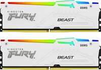 Оперативная память Kingston Fury Beast AMD RGB White [KF556C36BWEAK2-64] 64 ГБ