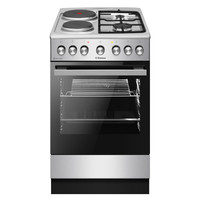 Комбинированная плита Hansa FCMW58143 серебристый