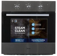 Электрический духовой шкаф Midea MO350B4X серый