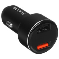 Автомобильное ЗУ Maxvi CCM-M542 LED черный