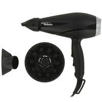 Фен BaByliss 6710DE черный/серебристый
