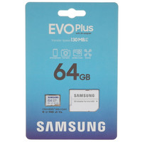 Карта памяти Samsung EVO Plus microSDXC 64 ГБ [MB-MC64KA/RU]