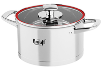 Кастрюля Krauff Prime Chef 26-238-041 6.1 л 24 см серебристый