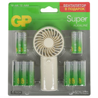Батарейка GP Super AAA (LR03/FR03), AA (LR6/ER14505/FR6/R6P)