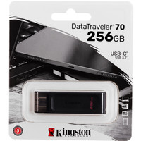 Память OTG USB Flash 256 ГБ Kingston DataTraveler 70 [DT70/256GB]