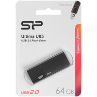 Память USB Flash 64 ГБ Silicon Power Ultima U05 [SP064GBUF2U05V1K]
