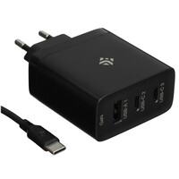 Сетевое зарядное устройство DEXP GaN CB65ACC-2 черный