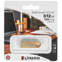 Память USB Flash 512 ГБ Kingston DataTraveler SE9 G3 [DTSE9G3/512GB]
